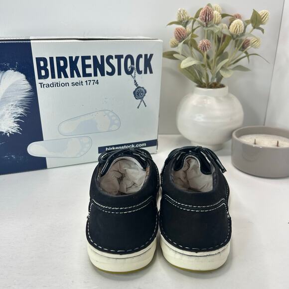 Birkenstock Pasadena Suede Moc Toe Shoe Nubuk Black Women 6/Men 4 EU 37 NWB - Picture 3 of 10